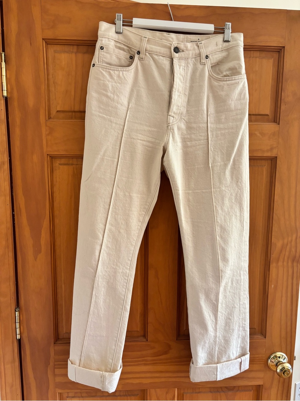 imogene + willie, Wyatt Natural Cotton Selvedge Denim, size 29